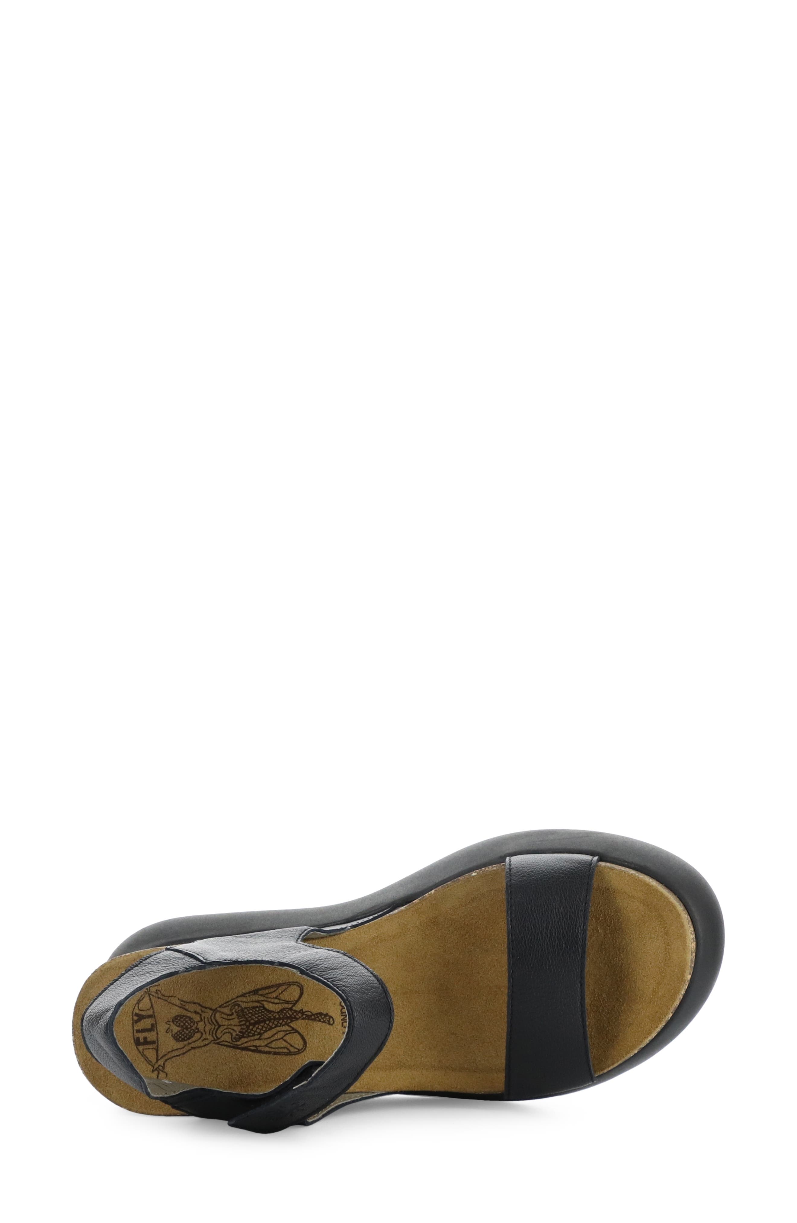 Fly London Gogo Platform Wedge Sandal, Alternate, color, 