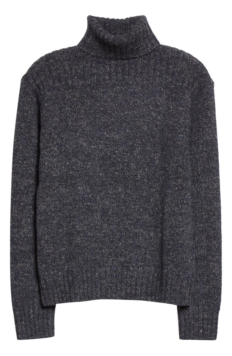 Double RL RRL Wool Blend Turtleneck Sweater, Alternate, color, 