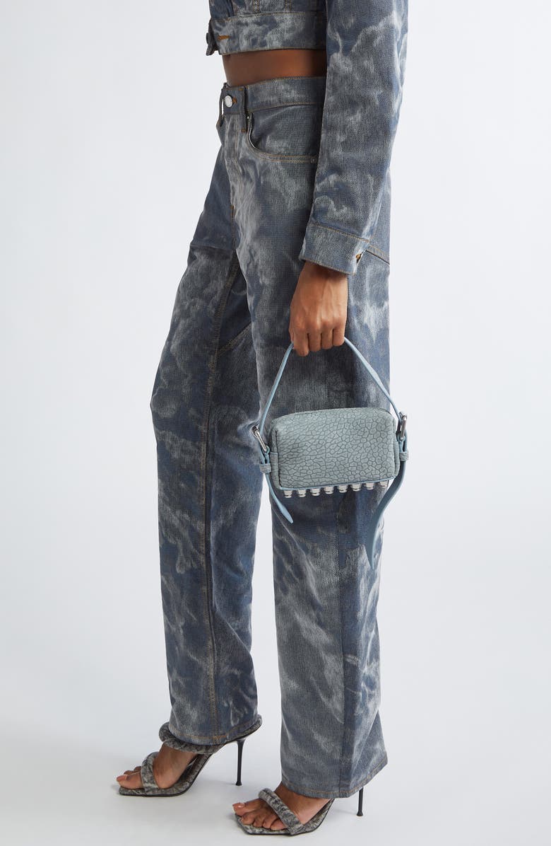 Alexander Wang Mini Ricco Primal Nubuck Leather Crossbody Bag, Alternate, color,