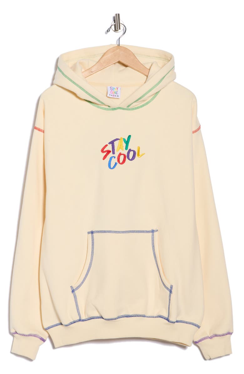 STAYCOOL Art Hoodie, Main, color, Cream