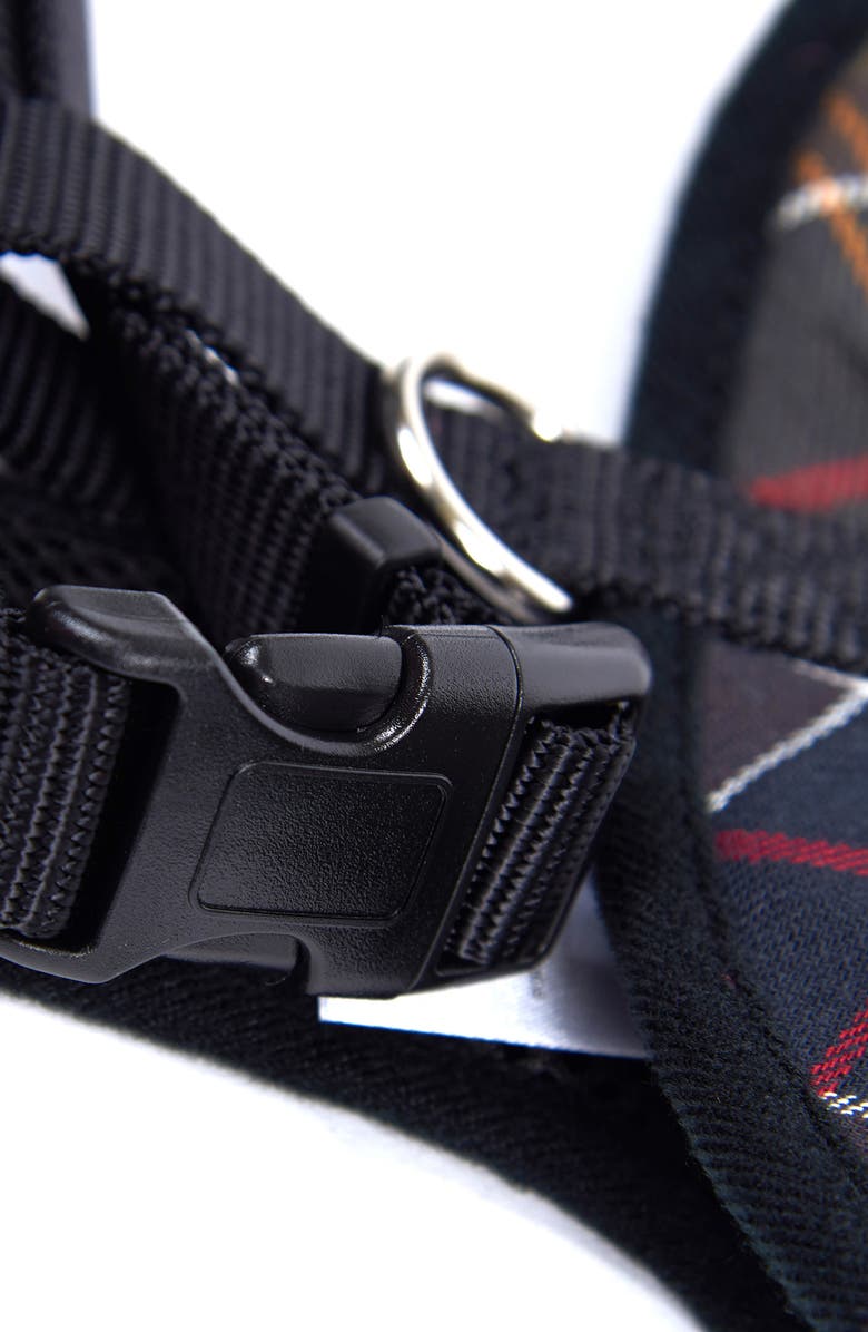 Barbour Tartan Dog Harness, Alternate, color, Classic Tartan