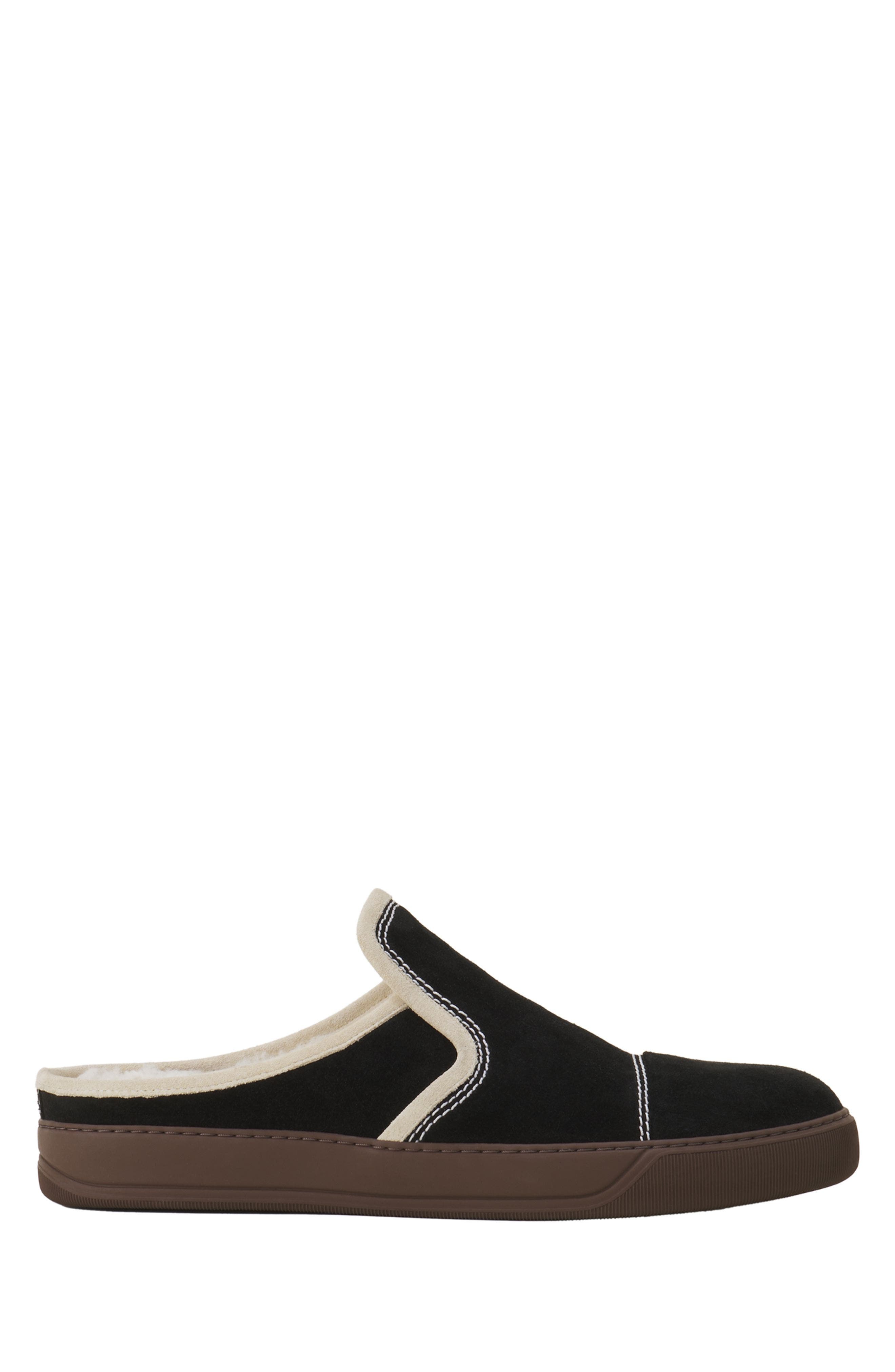 Lanvin Dbb1 Suede Mule Sneakers, Main, color, 