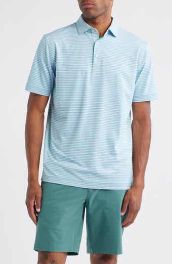 Peter Millar Lenway Stripe Performance Jersey Polo