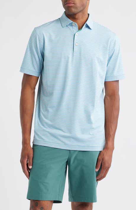 Peter Millar Lenway Stripe Performance Jersey Polo