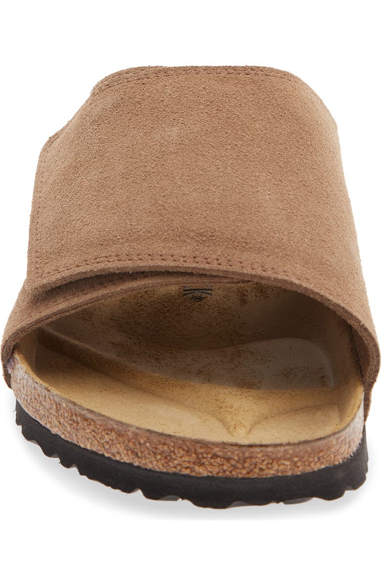Birkenstock Solana Slide Sandal, Alternate, color, Dark Tea