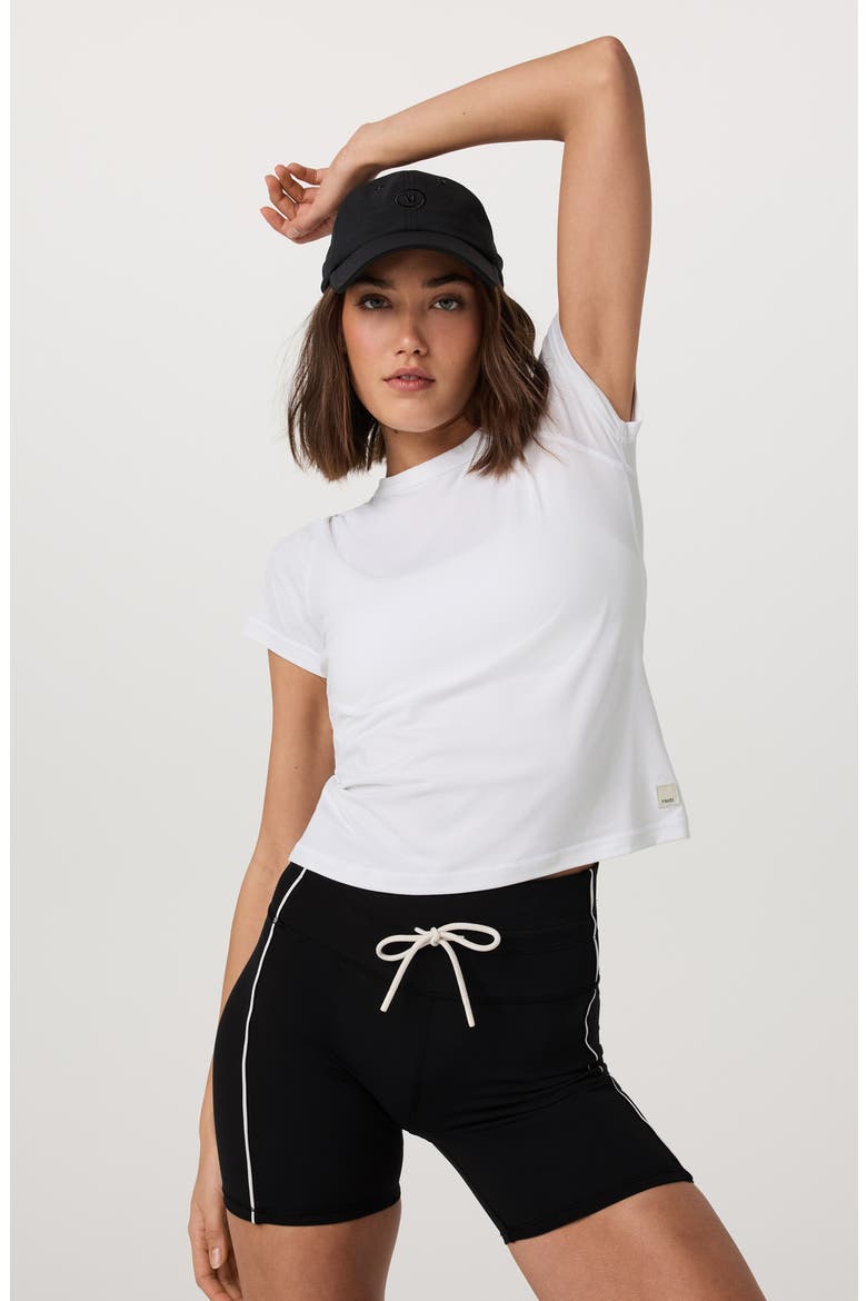 Lux Performance T-Shirt, Alternate, color, WHITE