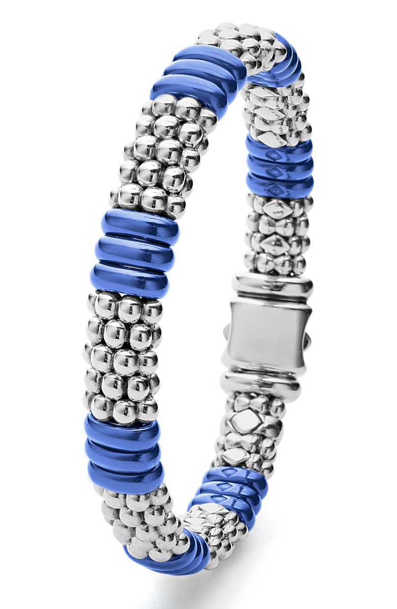 LAGOS Blue Caviar Station Rope Bracelet, Alternate, color, Ultramarine