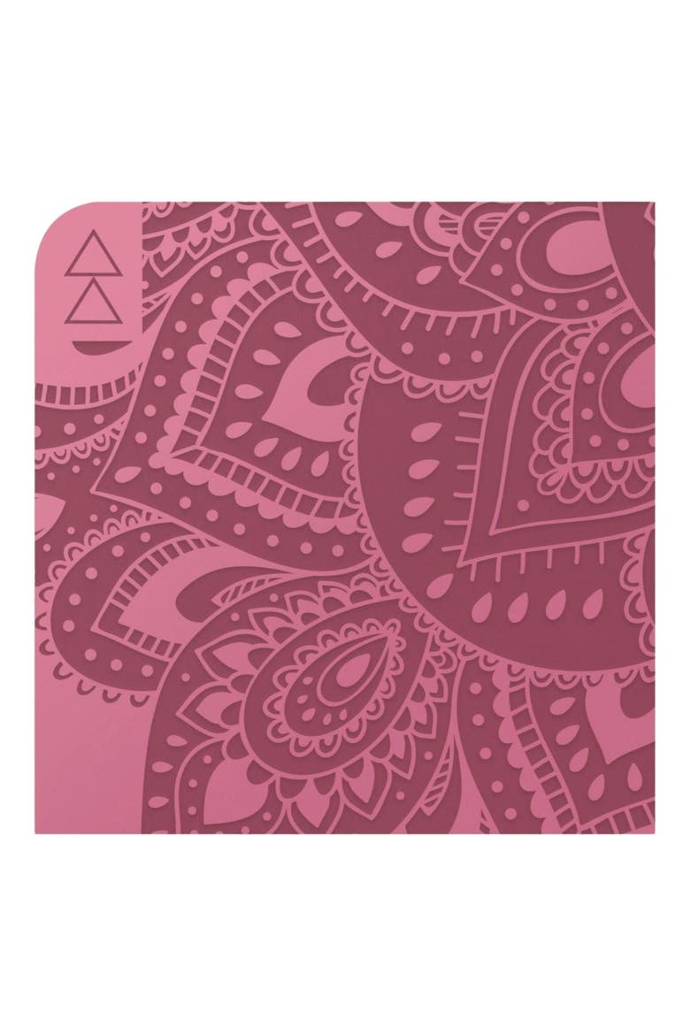 Infinity Yoga Mat, Alternate, color, Mandala Rose