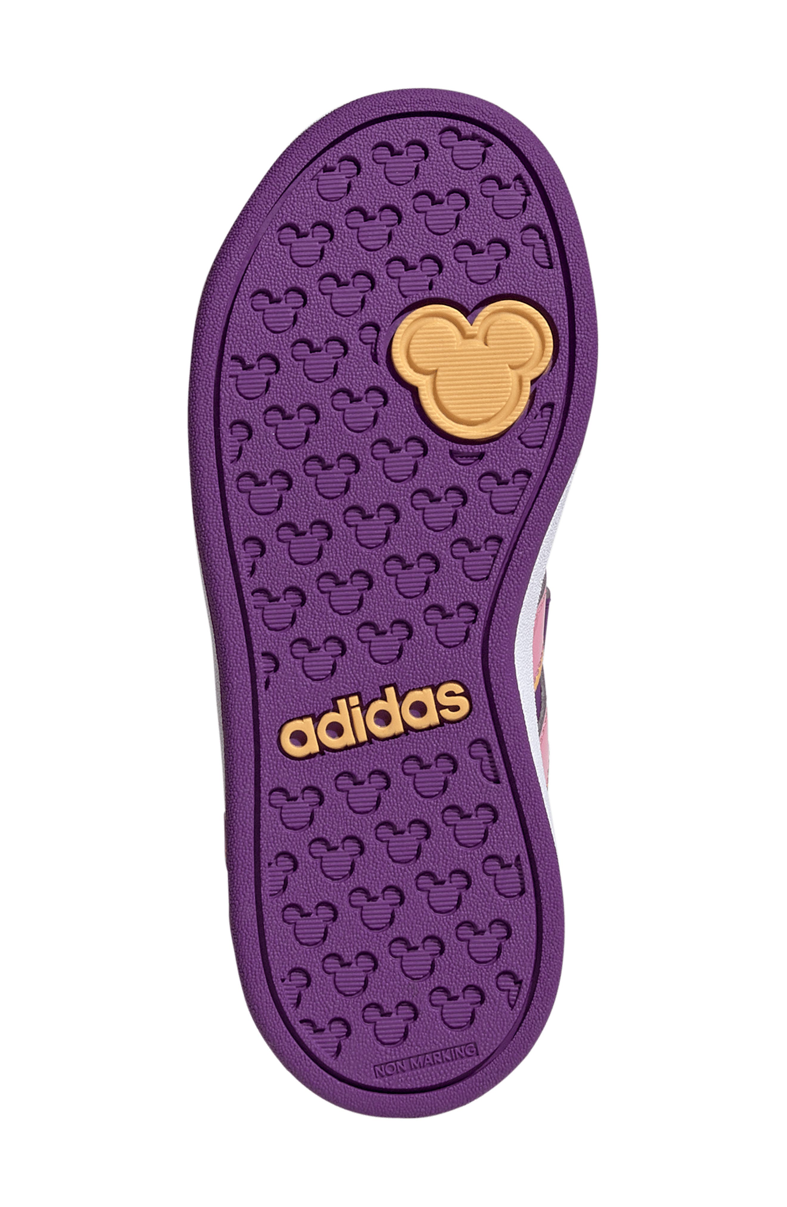 x Marvel Kids' Grand Court Sneaker, Alternate, color, PURPLE/ ST TROPIC BLOOM/ WHITE