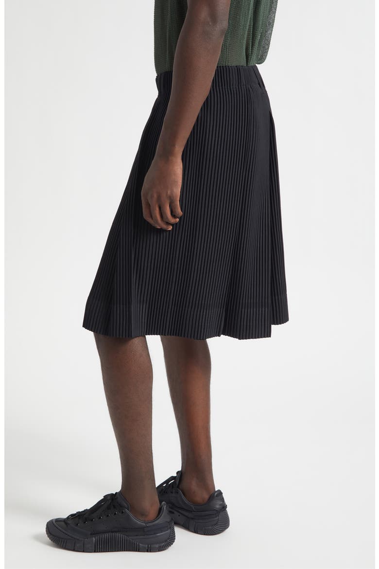 Tailored Pleats 2 Shorts, Alternate, color, BLACK