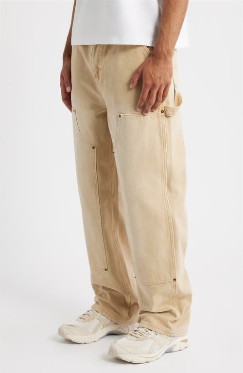 Elwood Industry Cotton Canvas Carpenter Pants In Gray