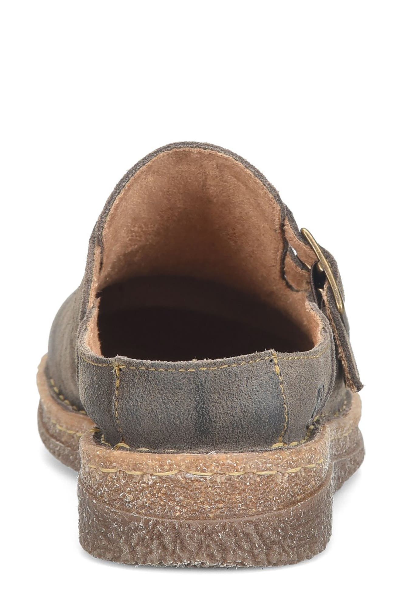 Børn Cort Distressed Clog, Alternate, color, Dark Grey Distressed