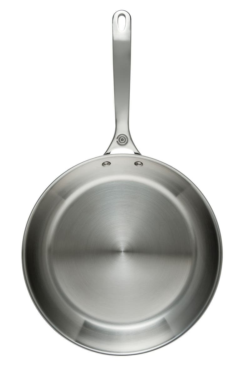 10 Inch Stainless Steel Fry Pan, Alternate, color, SILVER