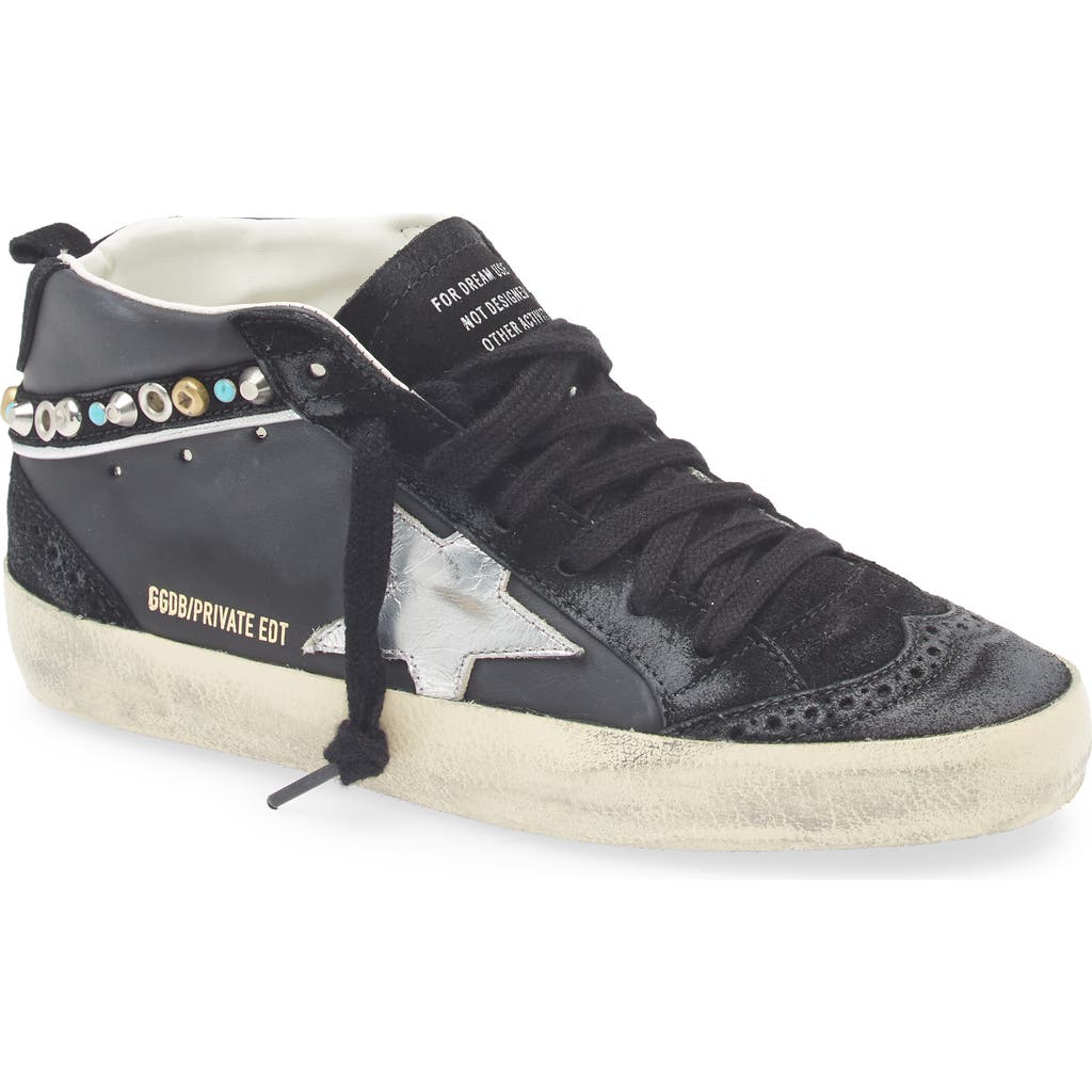 Golden Goose Mid Star Sneaker In Multi