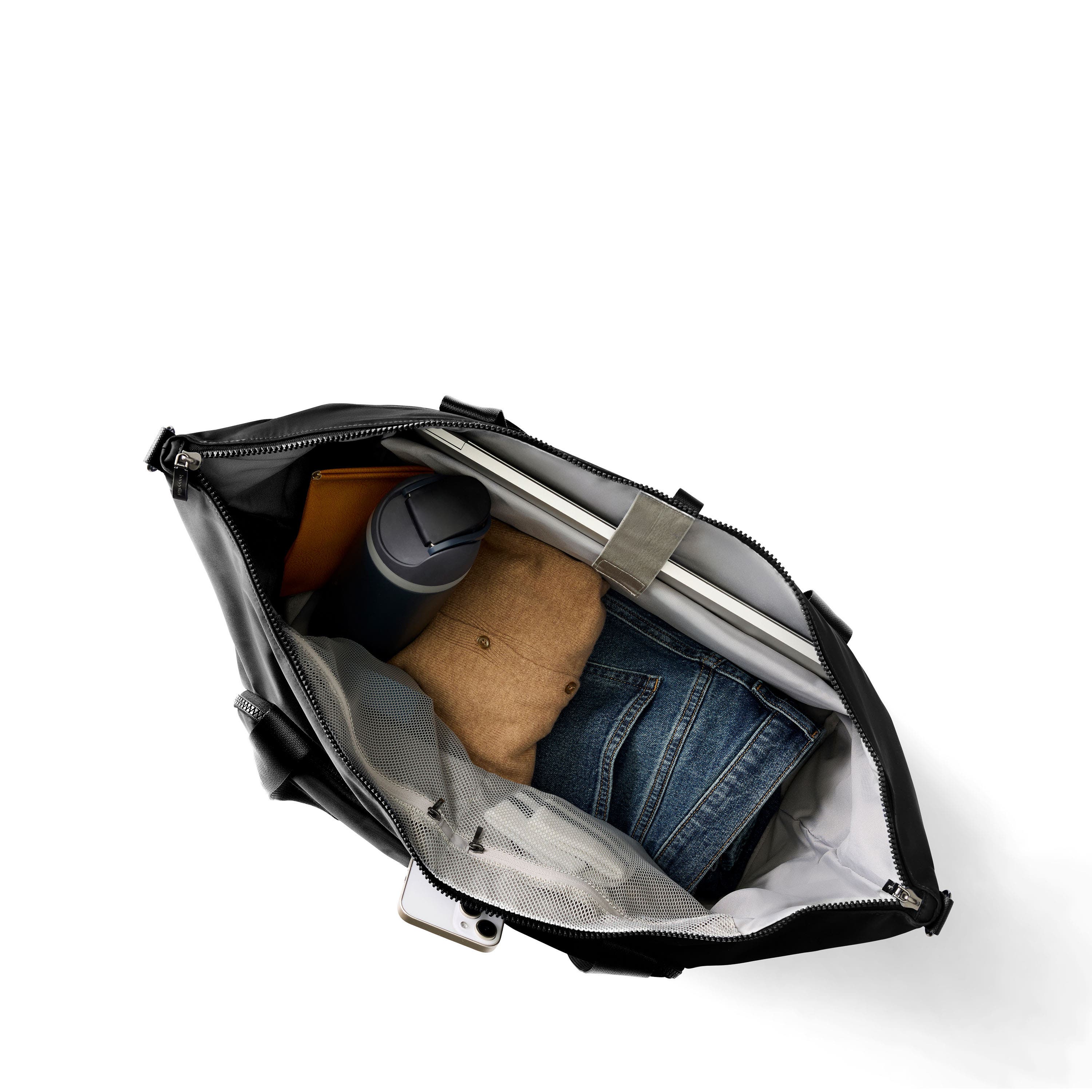 Park Ave Weekender Tote, Alternate, color, Black Twill