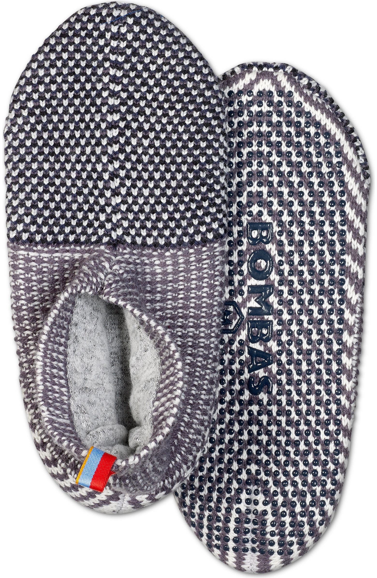 Bombas Jacquard Knit Gripper Slippers Nordstrom