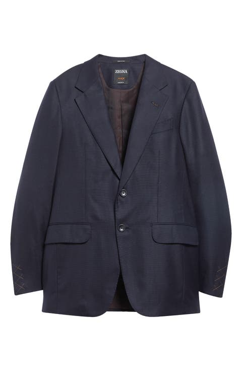 Single Breasted Wool Sport Coat