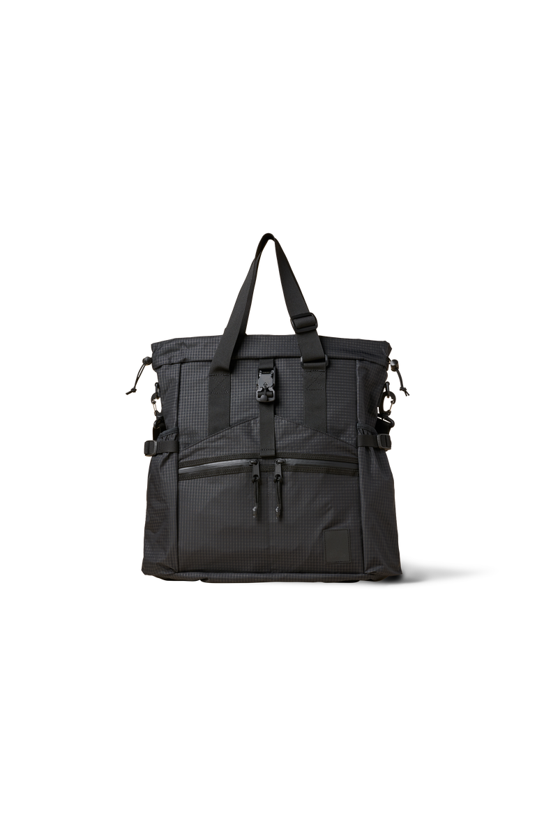 The Brown Buffalo Conceal Tote Bag, Alternate, color, Black-Grid