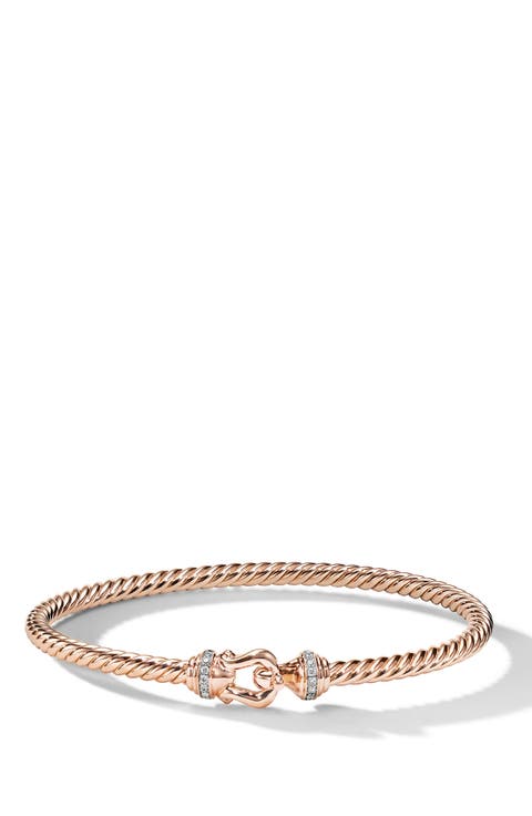 Diamond Buckle Bangle