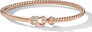 David Yurman Diamond Buckle Bangle