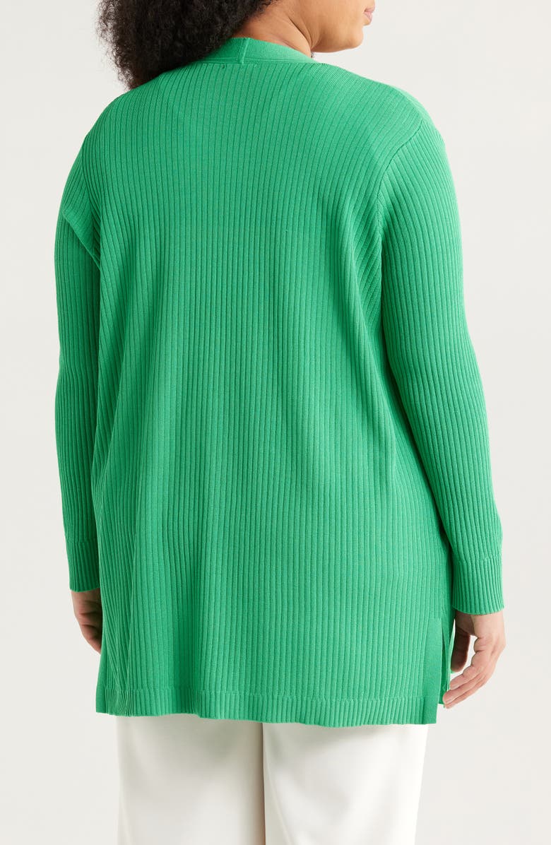 Jones New York Open Front Rib Cardigan, Alternate, color, 