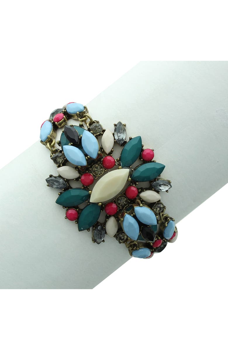 OLIVIA WELLES Liana Jeweled Bracelet, Alternate, color, 