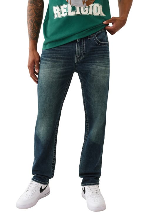 Rocco Relaxed Skinny Jeans (Gotham Grind Dark Wash) (Regular & Big)