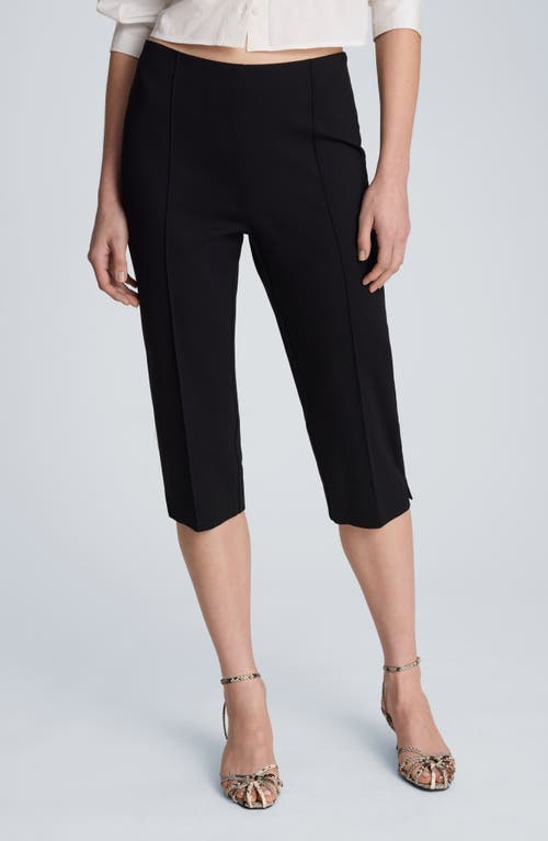 Kenneth Cole Pintuck Capri Pants in Black at Nordstrom, Size Small