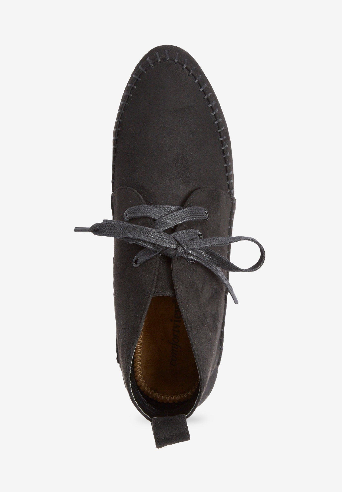 Comfortview The Elsa Bootie, Alternate, color, Black