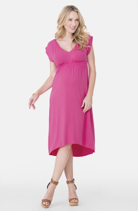 Empire Waist Maternity Dress