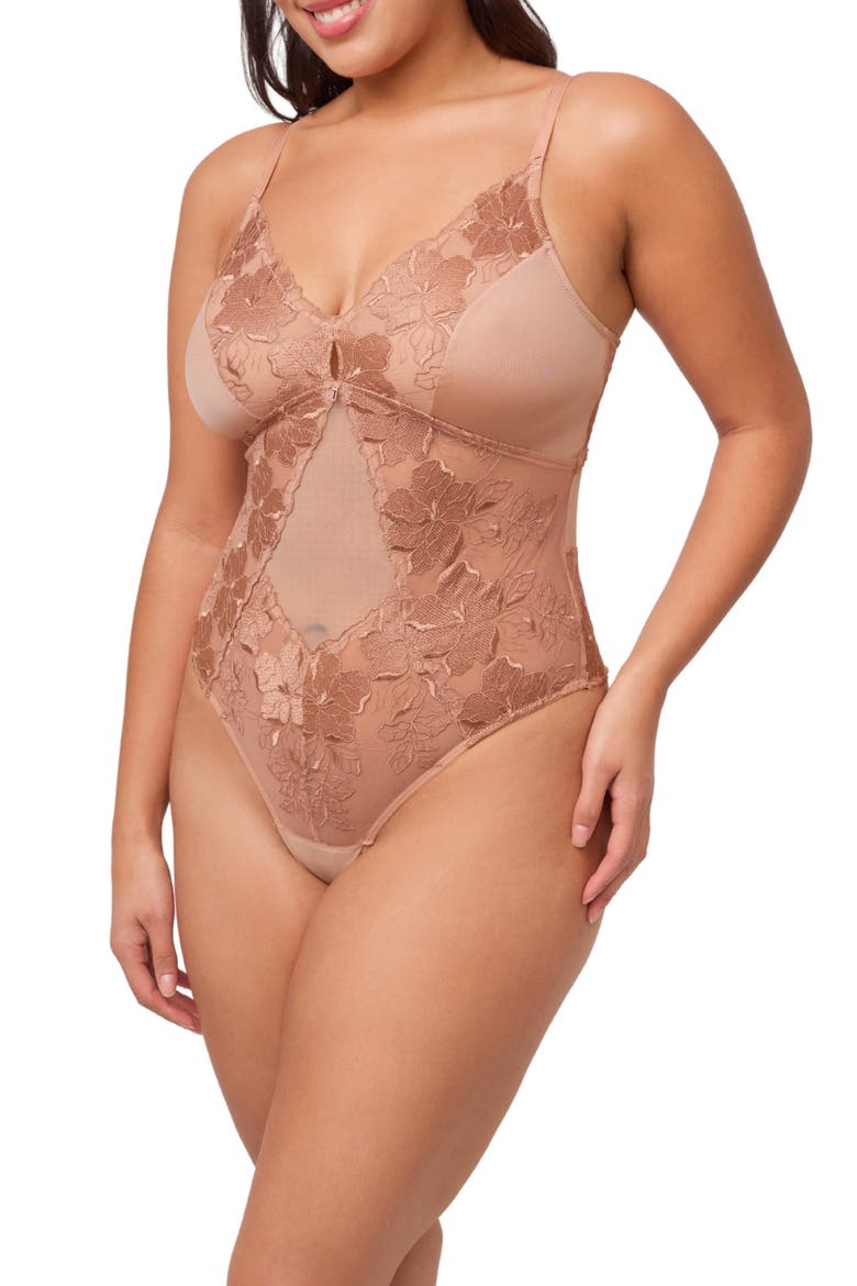 Golden Hour Bodysuit, Alternate, color, ROSE GOLD