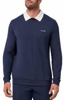 Amenities Collared Sweatshirt