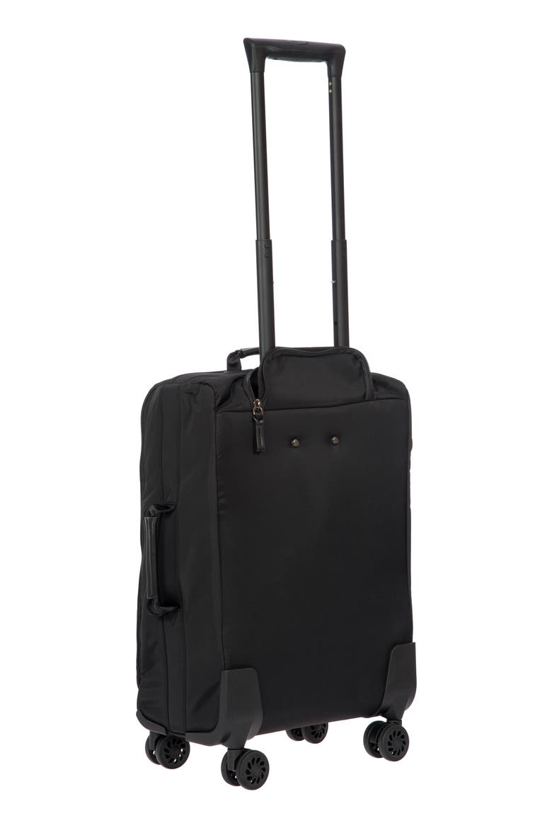 X-Bag 21-Inch Spinner Carry-On, Alternate, color, BLACK/ BLACK