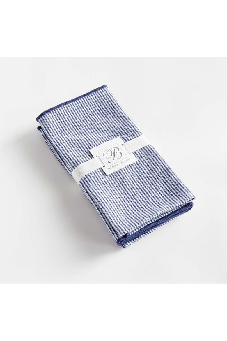 Barclay Butera Vista Dinner Napkins, Set Of 4, Alternate, color, Blue