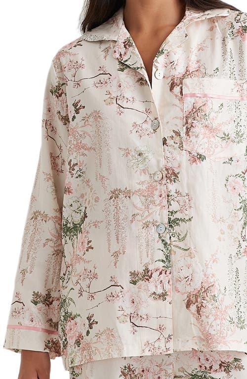 Papinelle Odette Cotton Sateen Pajamas In Gray