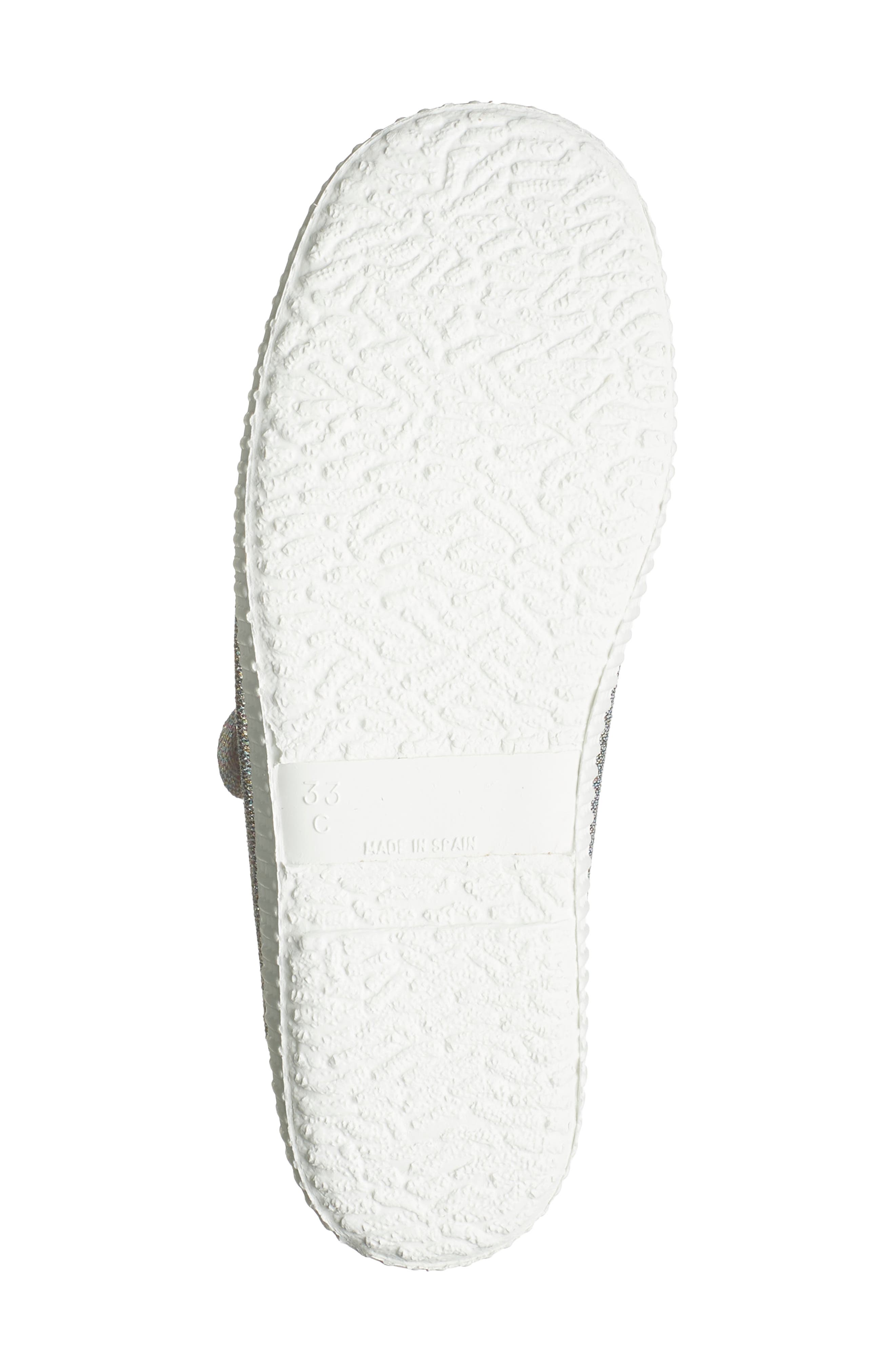 Cienta Mary Jane Sneaker, Alternate, color, Light Rainbow Sparkle