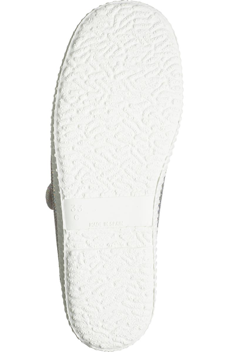 Cienta Mary Jane Sneaker, Alternate, color, Light Rainbow Sparkle