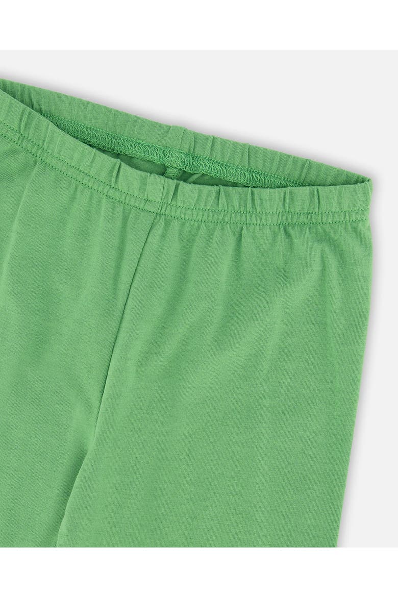 Little Girl's Organic Cotton Legging Green, Alternate, color, Green