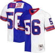 Mitchell & Ness Men's Mitchell & Ness Lawrence Taylor Royal/White New York Giants 1986 Split Legacy Replica Jersey
