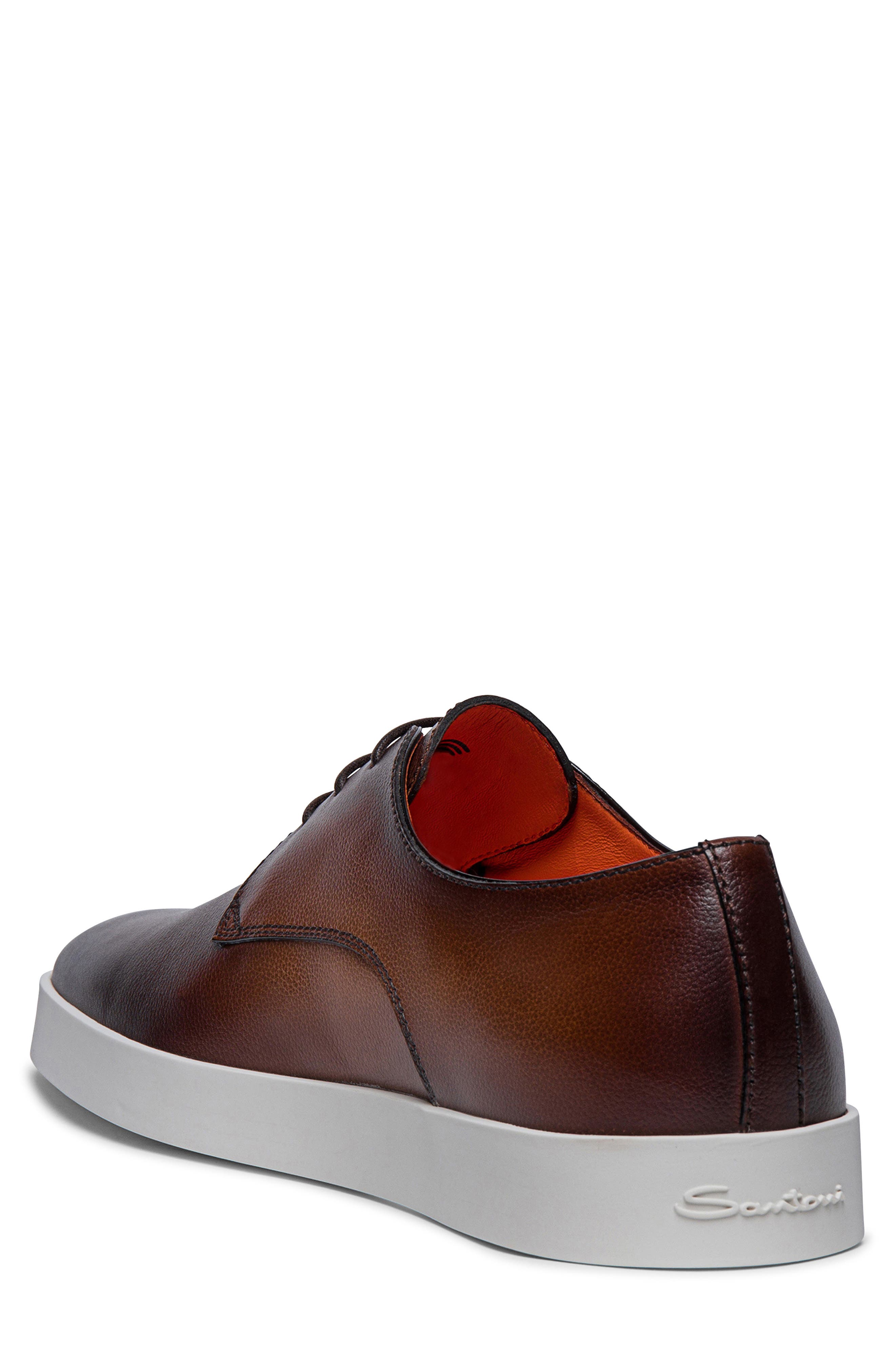 Santoni Dilate Derby Sneaker, Alternate, color, 