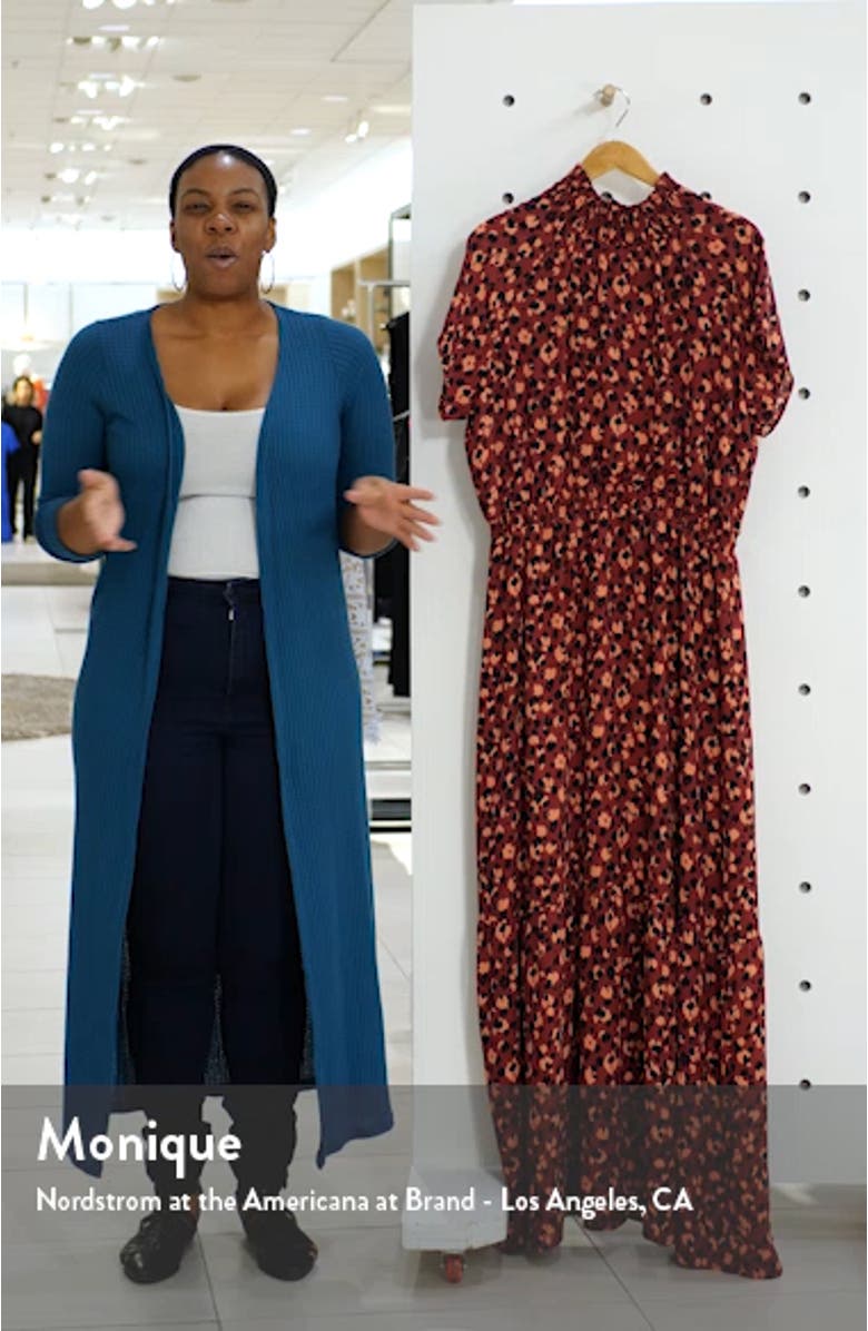 Gibson x City Safari Jaime Shrayber Smock Neck Maxi Dress, sales video thumbnail