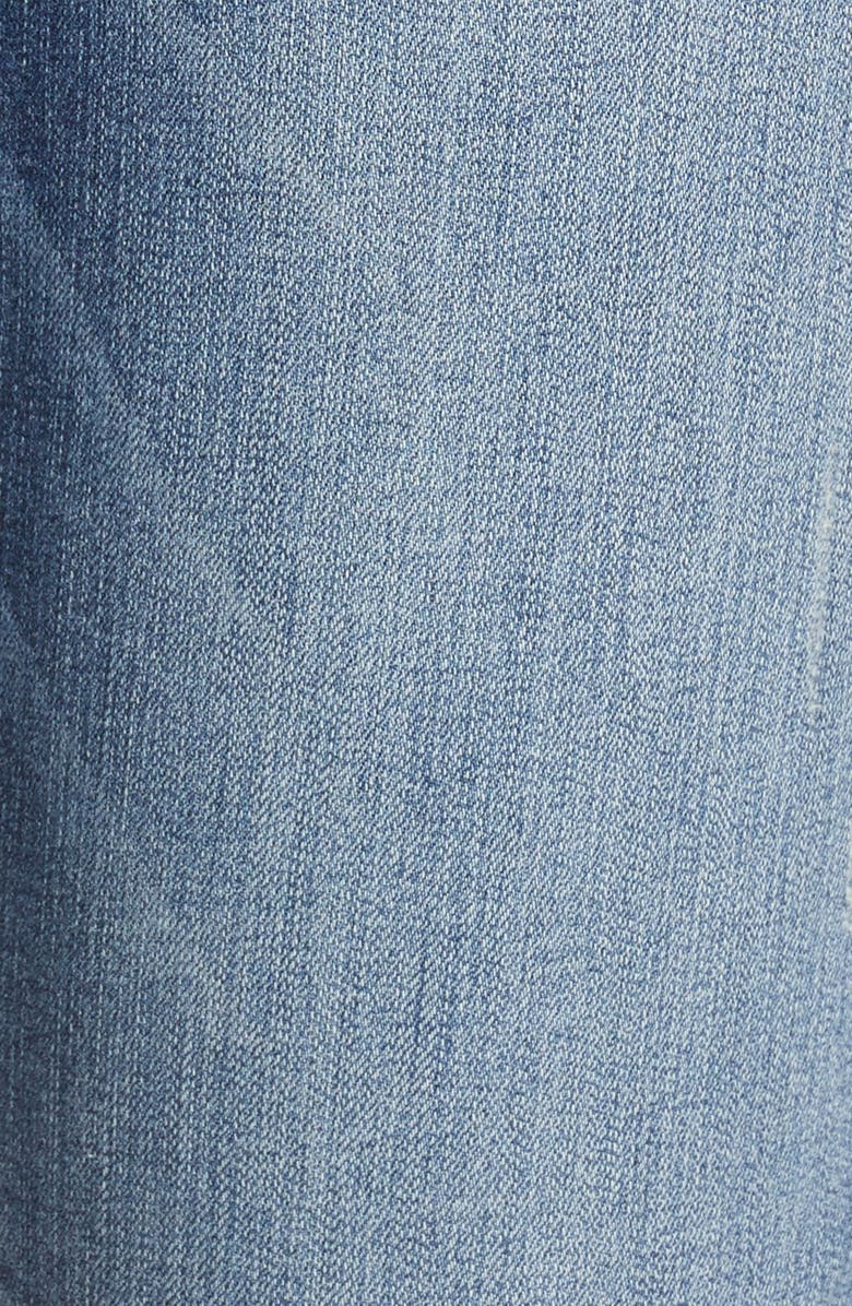 1822 Denim Maternity Chewed Hem Skinny Jeans, Alternate, color,