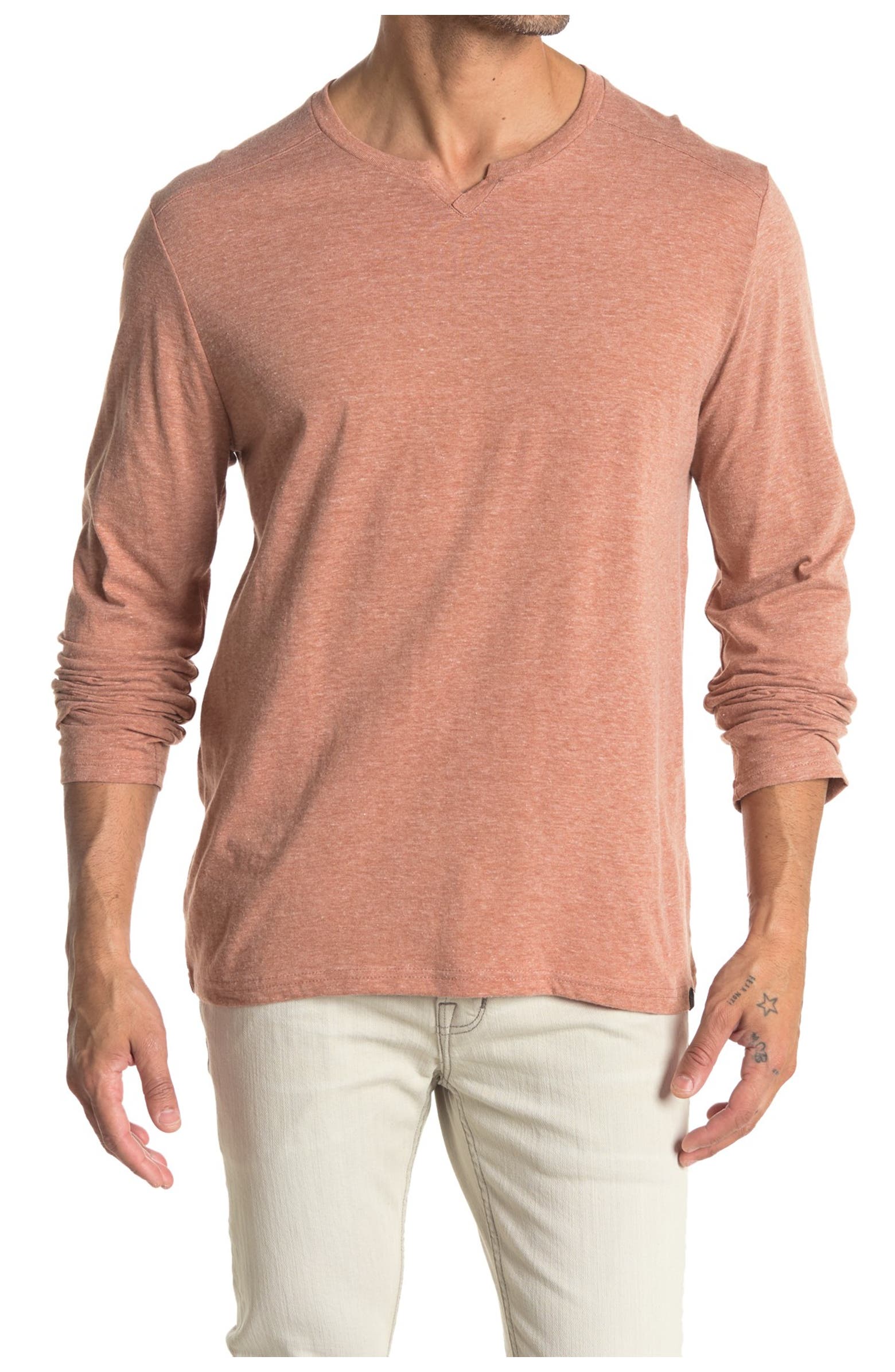 Threads 4 Thought Notch Neck Long Sleeve Knit | Nordstromrack