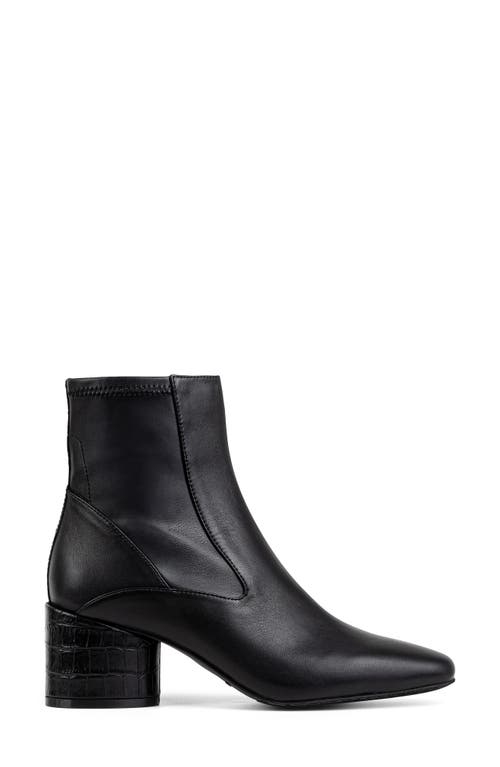 Donald Pliner Block Heel Bootie In Black
