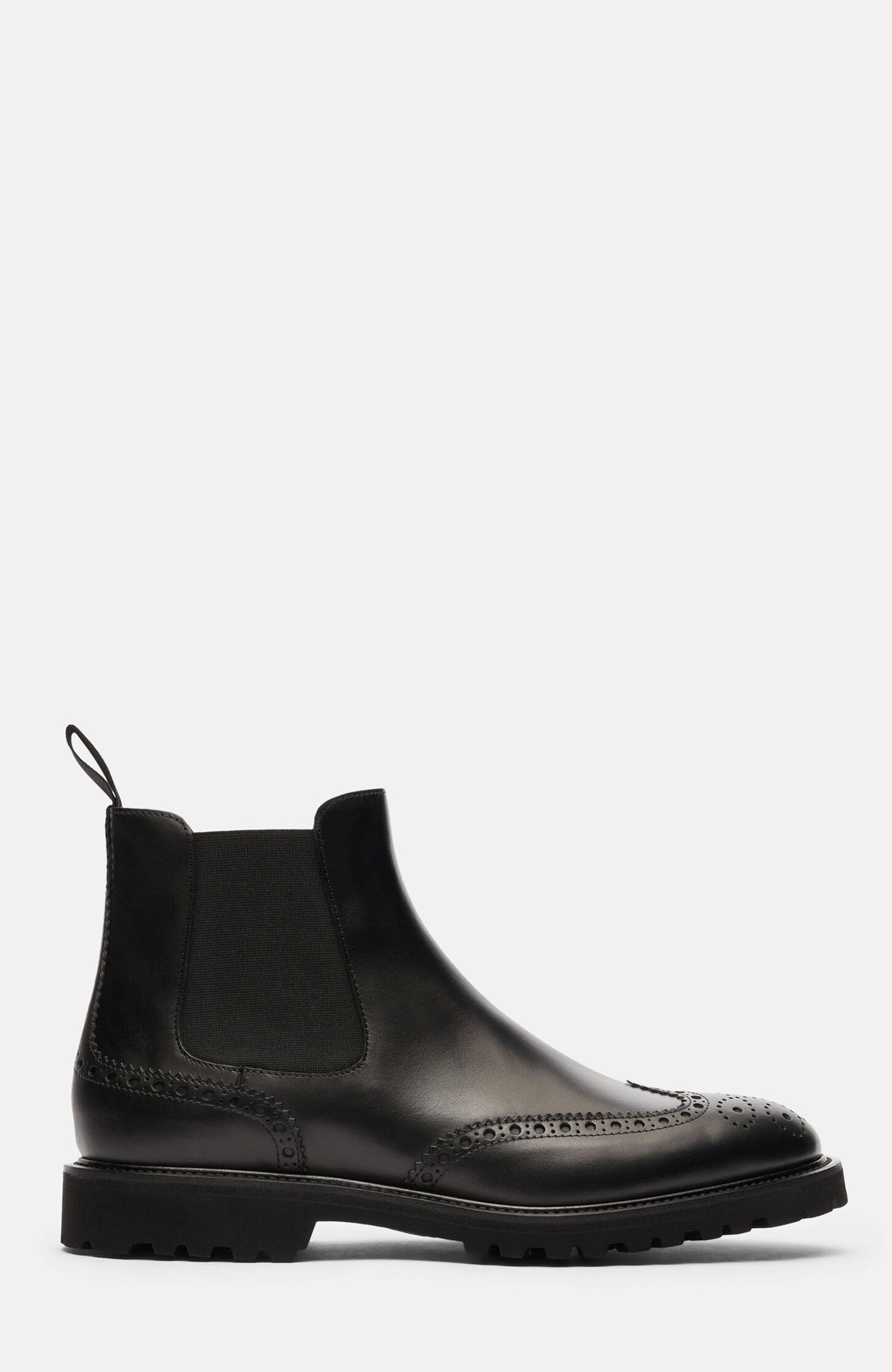 Keith Chelsea Boots, Alternate, color, Black Calf