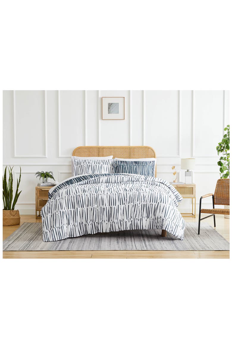 Duvet Cover & Pillow Sham Set, Alternate, color, CHARCOAL