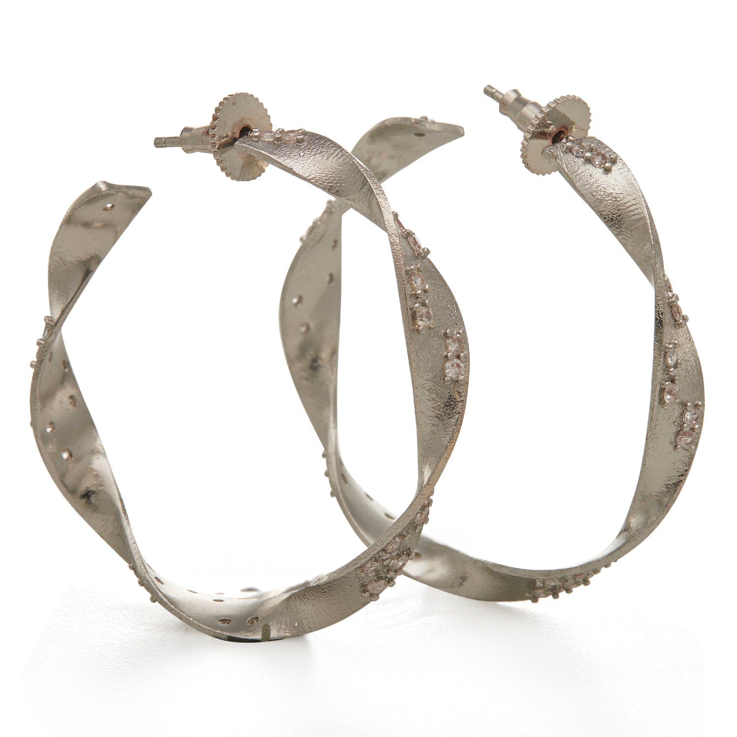selected White Rhodium Plated