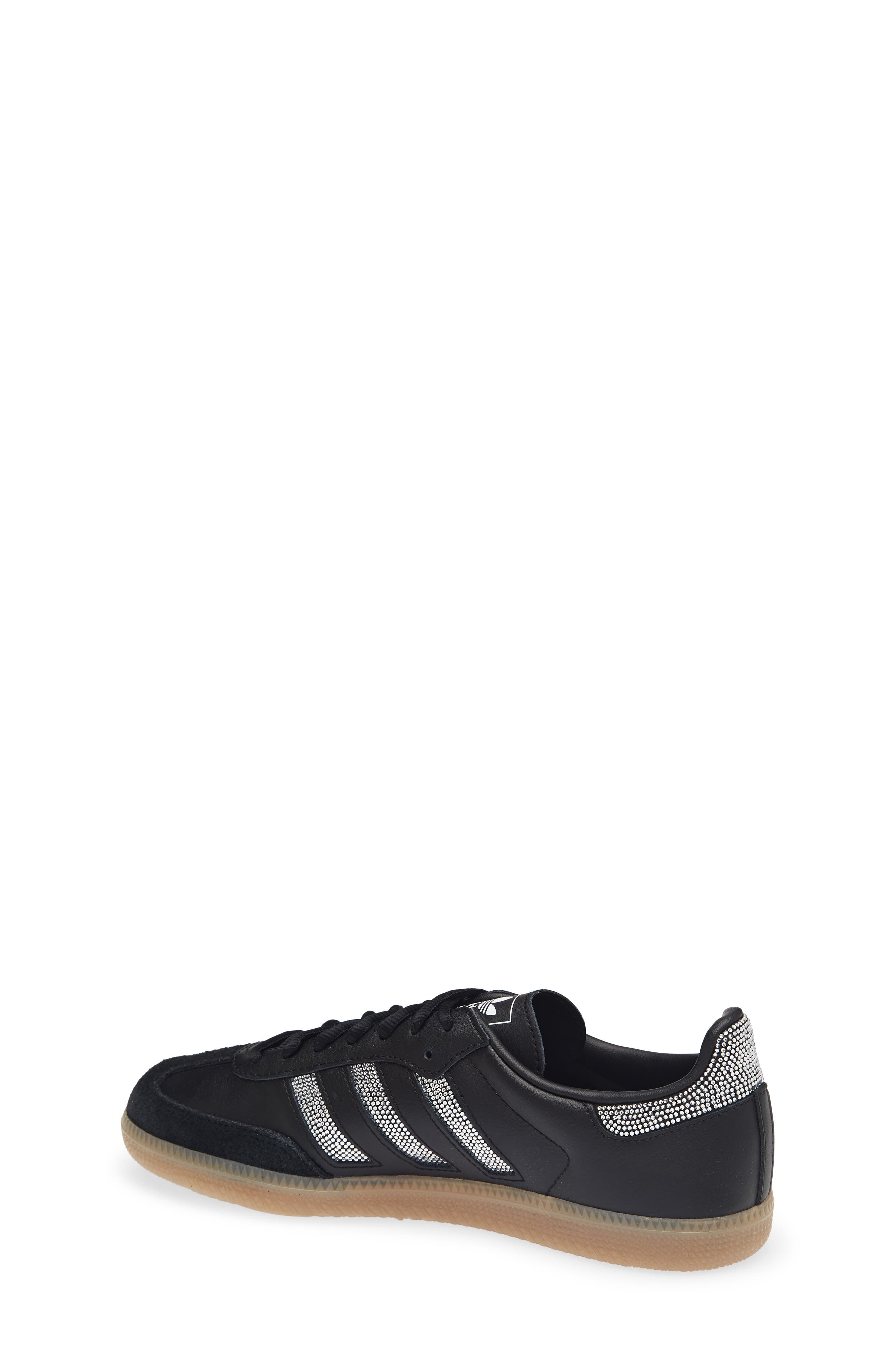 Kids' Samba OG Sneaker, Alternate, color, CORE BLACK/ SILVER