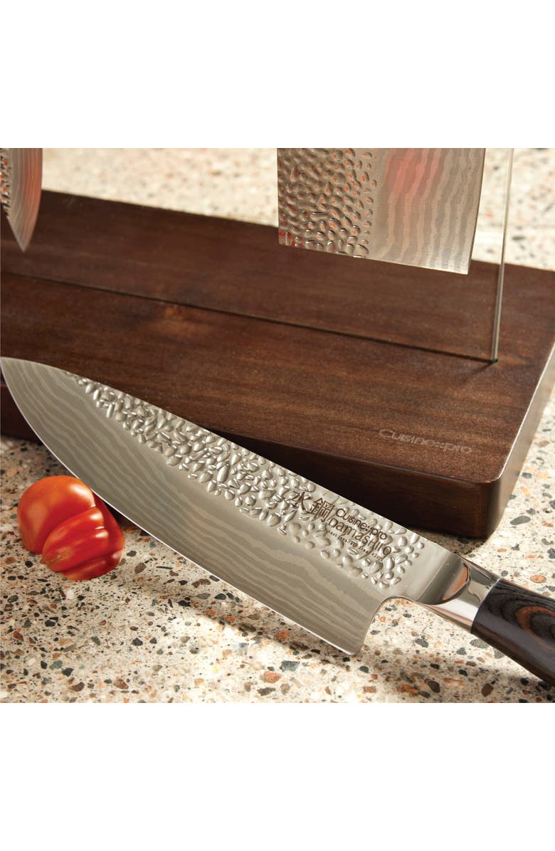 Cuisine::pro<sup>®</sup> Damashiro EMPEROR<sup>®</sup> 7-piece Hikari knife block, Alternate, color, Silver