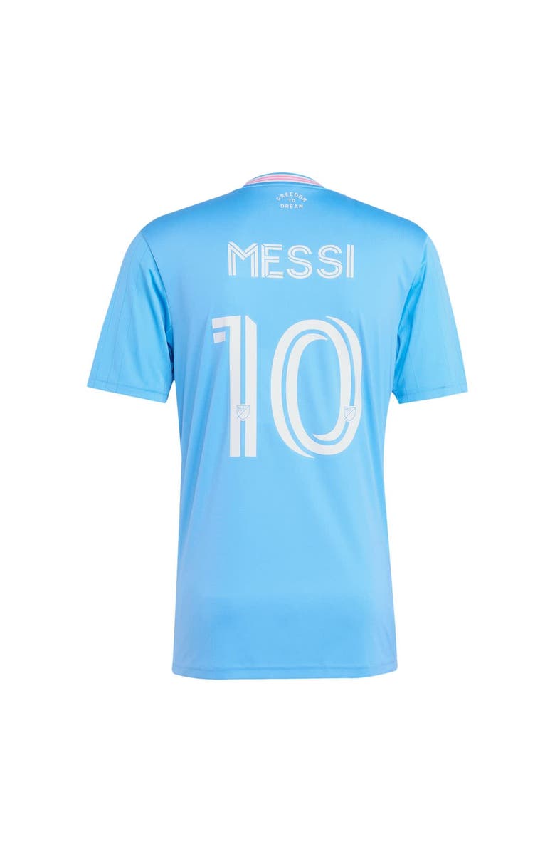 adidas Originals Men's adidas Originals Lionel Messi Blue Inter Miami CF 2025 Third Replica Player Jersey, Alternate, color, Blue